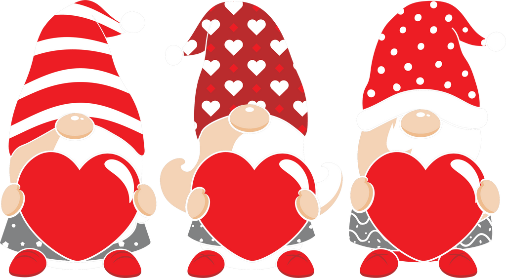 Heart warming Gnomes Valentine's t-shirt
