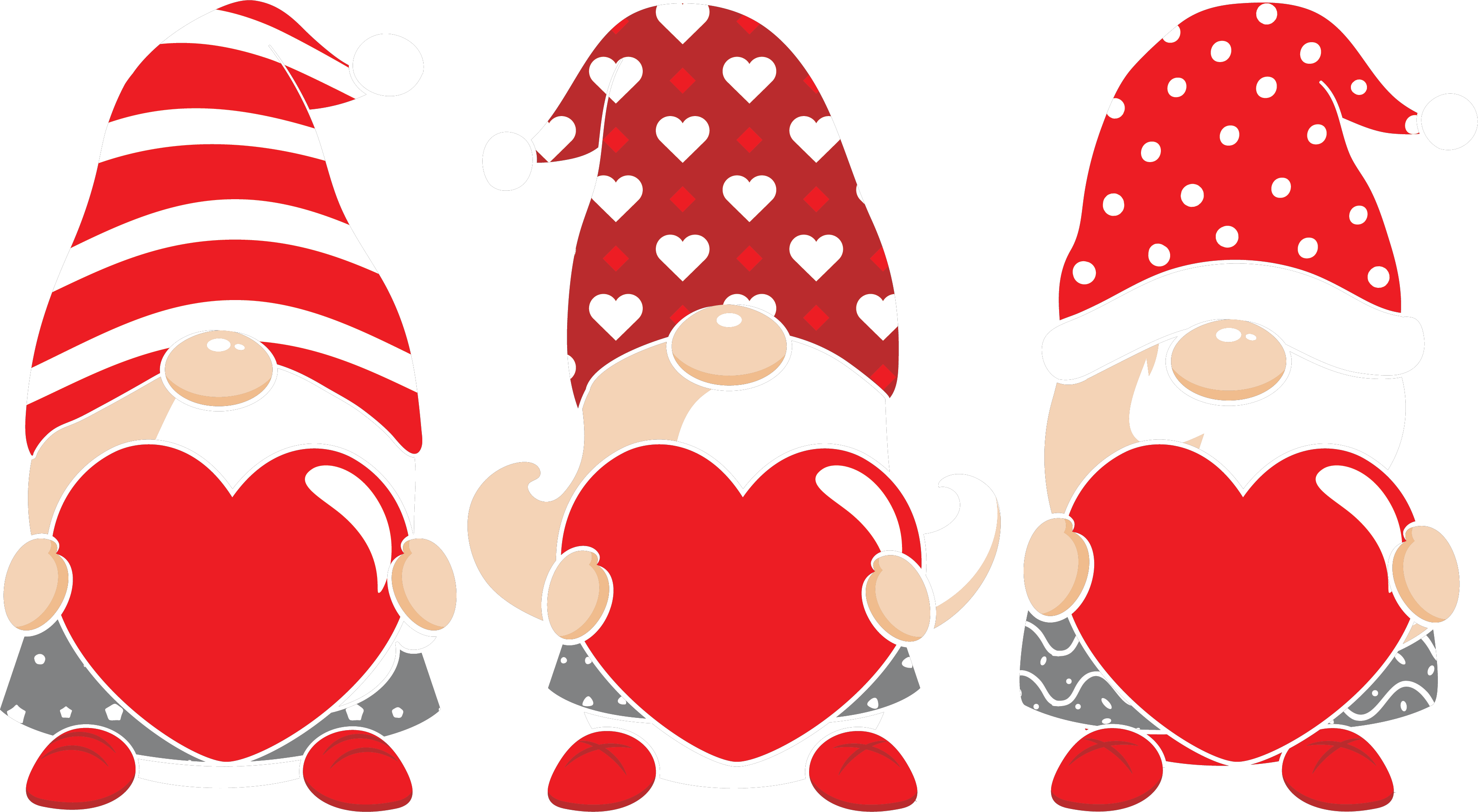 Heart warming Gnomes Valentine's t-shirt