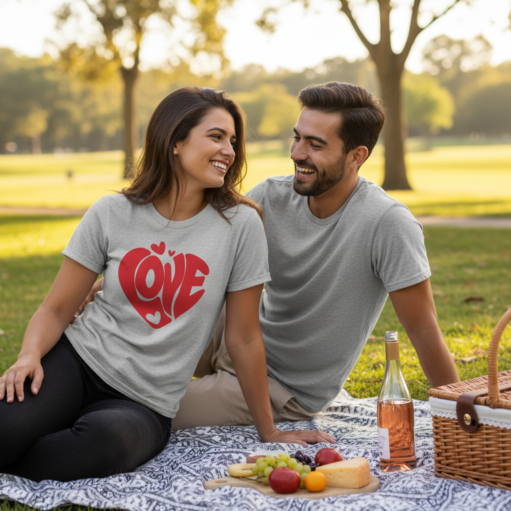 Heart shaped "love" for your valentine