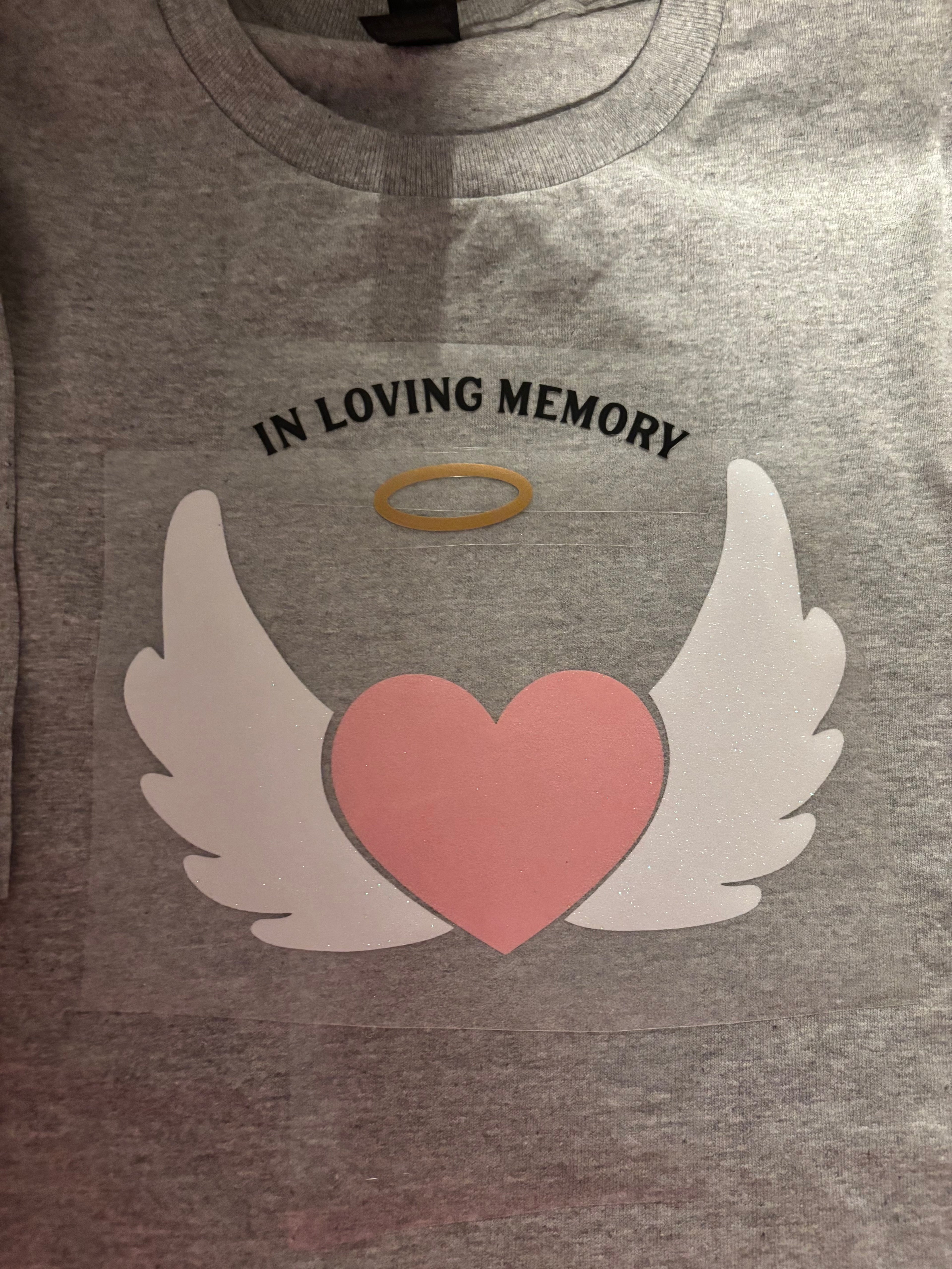 Cherish your loved ones memory with a personalized shirt; all ages