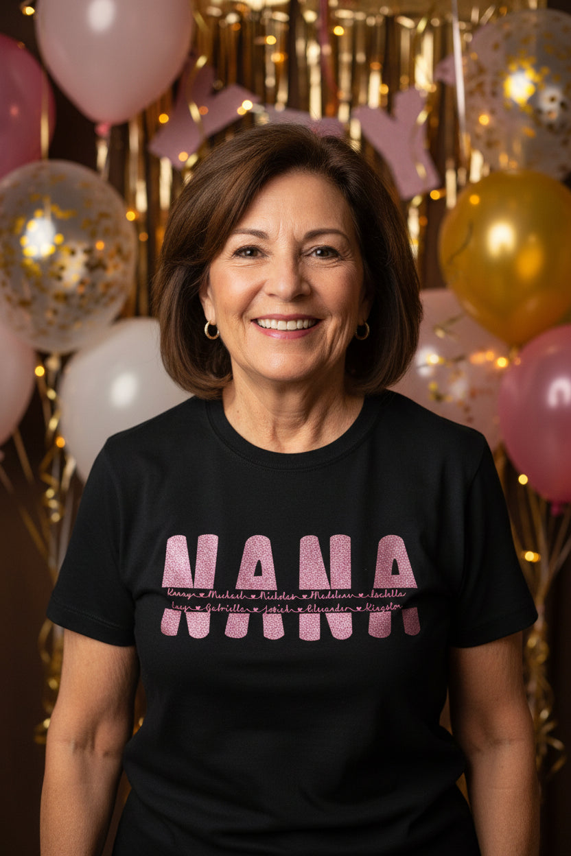 Personalized Family T-shirts!  Nana, Pop Pop, etc.