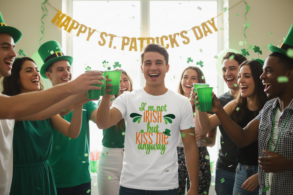 "Kiss me anyway" t-shirt St. Patrick's Day