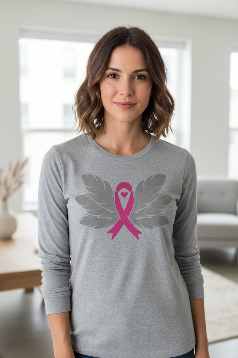 Breast Cancer Awareness t-shirt. Simple and meaningful