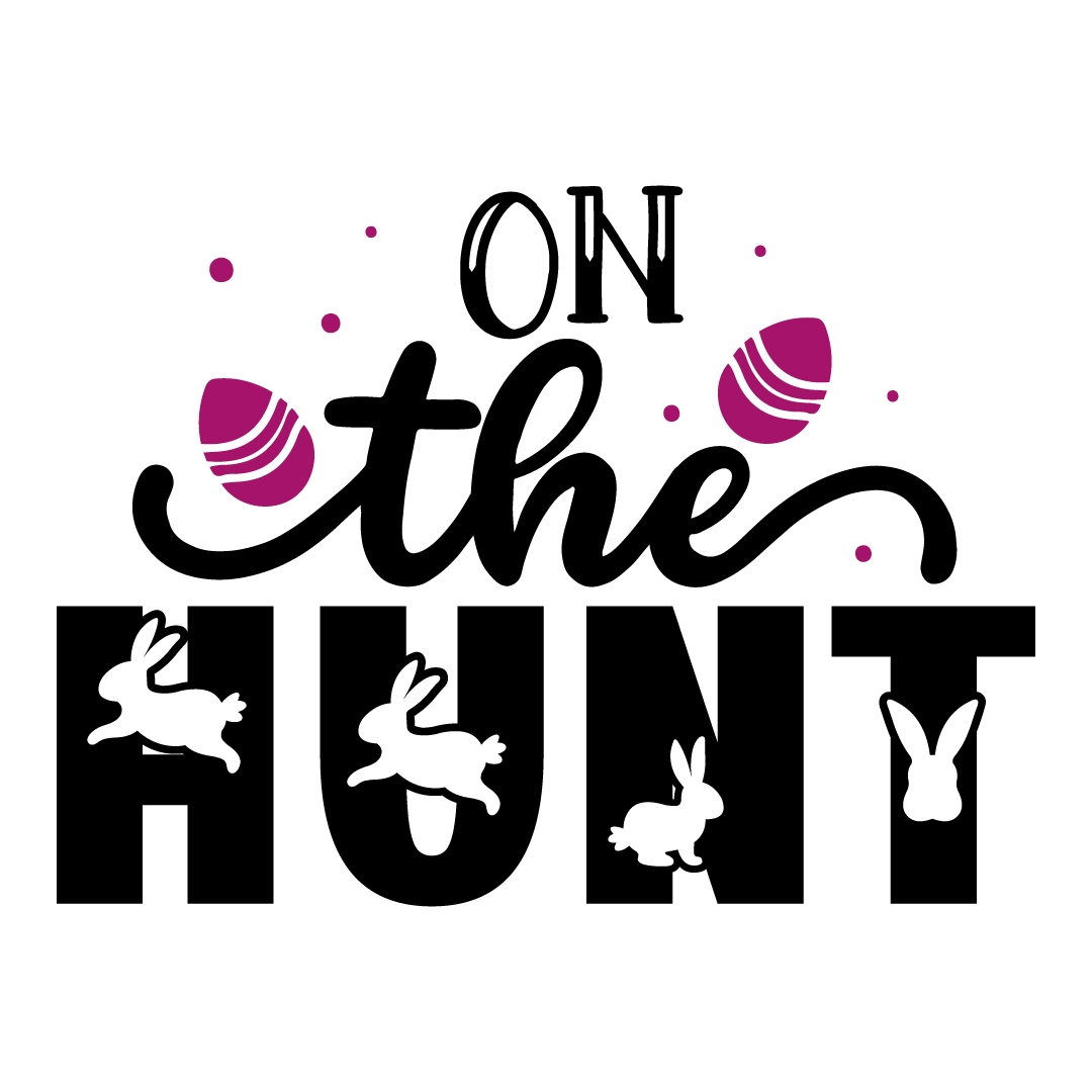 One the Hunt cute Easter t-shirt