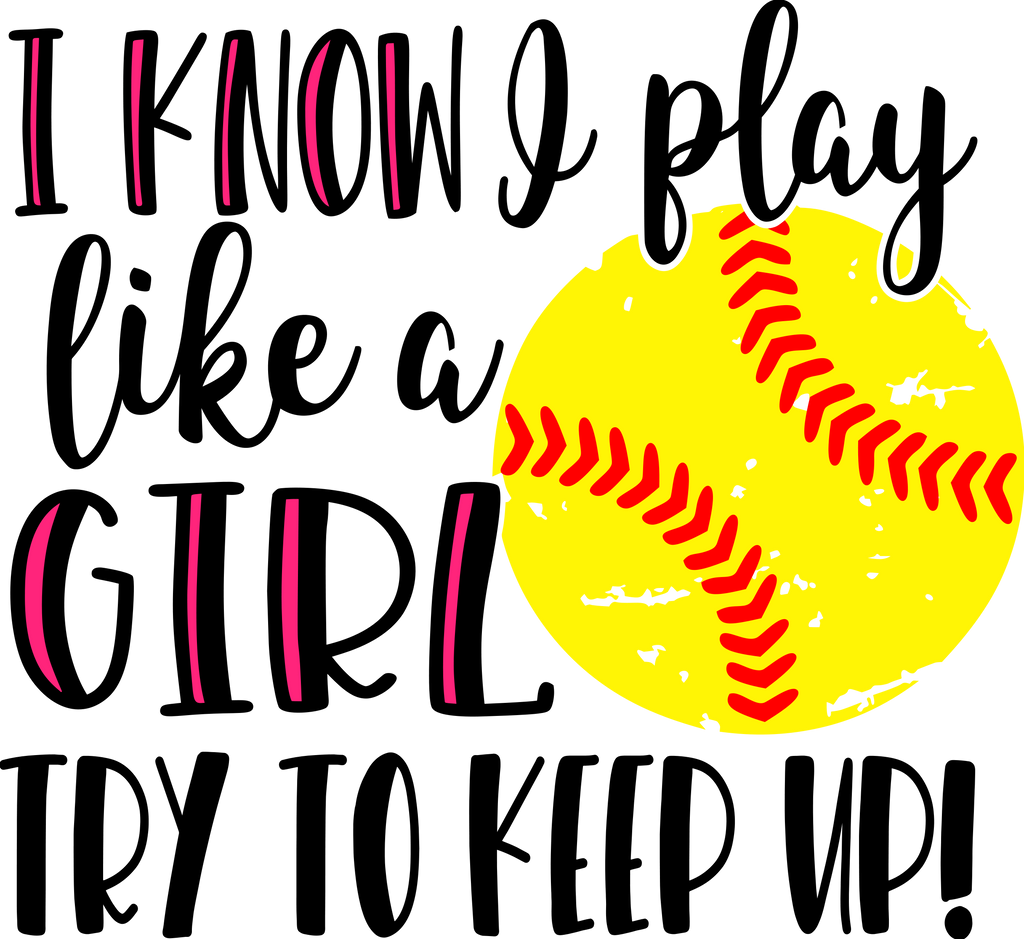 Softball girls t-shirt; Express your confidence!